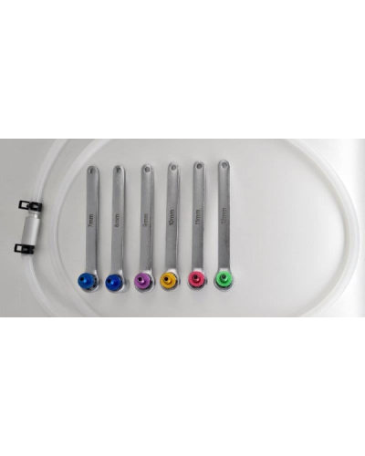 ROOKS ZESTAW KLUCZY DO ODPOWIETRZANIA HAMULCÓW 7-8-9-10-11-12 MM, 7 CZ. Z ZAWORAM