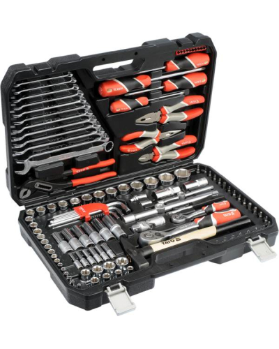 YATO ZESTAW NARZĘDZIOWY 1/2" 122CZ.