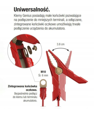 NOCO PROSTOWNIK AUTOMATYCZNY GENIUS10 10A 6V/ 12V