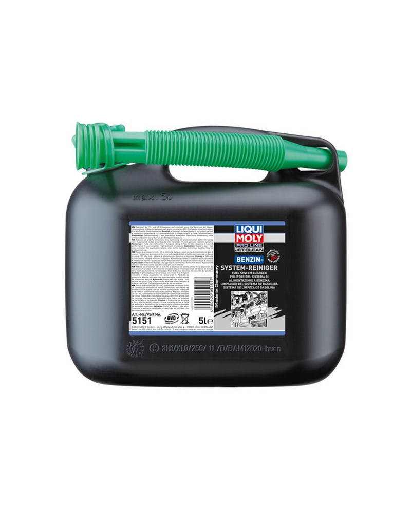 LIQUI MOLY PŁYN DO CZYSZCZENIA WTRYSKIWACZY 5L BENZYNA