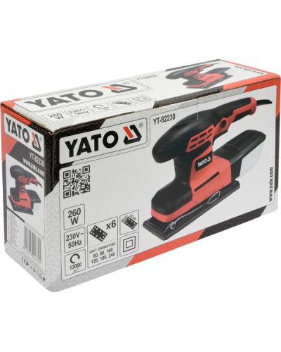 YATO SZLIFIERKA OSCYLACYJNA 260W