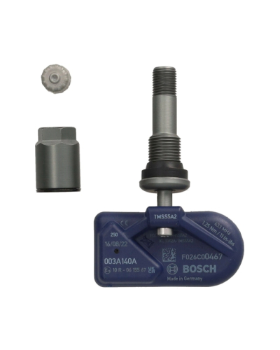 BOSCH CZUJNIK TPMS QUICK FIT ZAWÓR TYTANOWY (SZARY), TYP SKRĘCANY