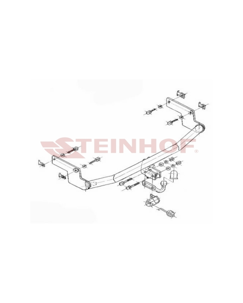 STEINHOF HAK HOLOWNICZY PEUGEOT PEUGEOT  206 98-