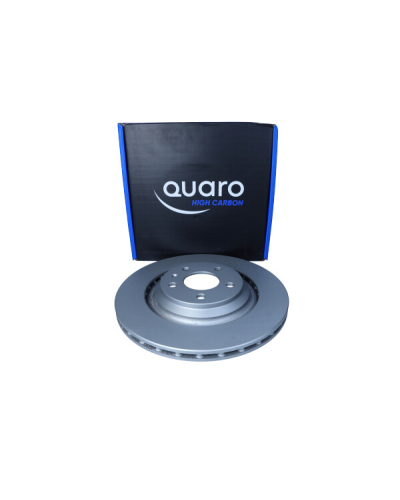 QUARO TARCZA HAMULCOWA AUDI TYŁ A6 ALLROAD 06-11 Z POWŁOKĄ ANTYKOROZYJNĄ