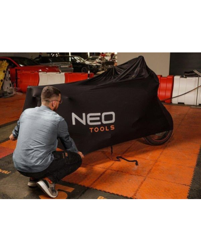 NEO TOOLS POKROWIEC ODDYCHAJĄCY NA MOTOCYKL/ SKUTER, 220X105X130 CM