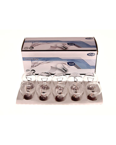 MAGNETI MARELLI ŻARÓWKA P21W 24V/21W BA15S HEAVY DUTY 10SZT