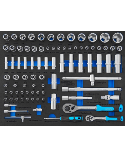 NORTEC PRO WÓZEK NARZĘDZIOWY 279 ELEMENTÓW