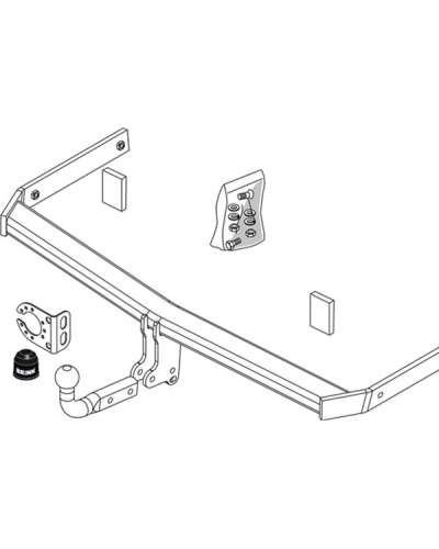 BRINK HAK HOLOWNICZY VW PASSAT VARIANT (3C5) 05-