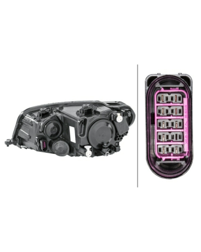 HELLA REFLEKTOR VW CADDY 06.15- PRAWY