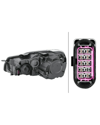 HELLA REFLEKTOR VW GOLF VI 10.08-05.16 PR