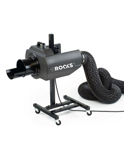 ROOKS MOBILNY WYCIĄG SPALIN, ODCIĄG SPALIN 430 M3/H, 0,37 KW, FI 120 MM, 230V, WĄŻ 6 METRÓW