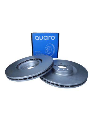 QUARO TARCZA HAMULCOWA VOLVO PRZÓD XC90 2,0 14- Z POWŁOKĄ ANTYKOROZYJNĄ