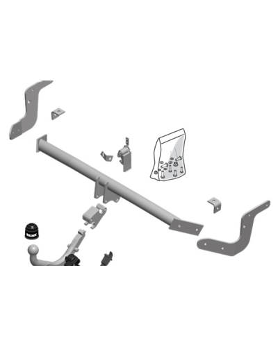 BRINK HAK HOLOWNICZY PEUGEOT 2008 (CU_) 13-