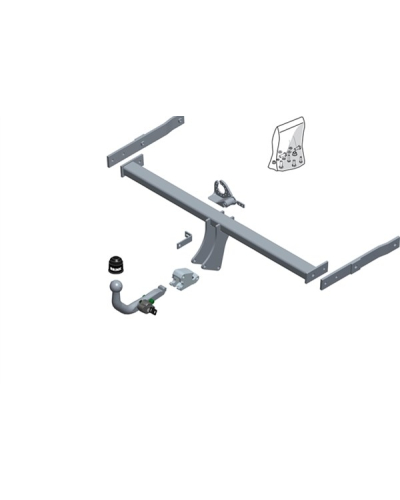 BRINK HAK HOLOWNICZY TOYOTA HILUX VIII PICK-UP (_N1_) 15-