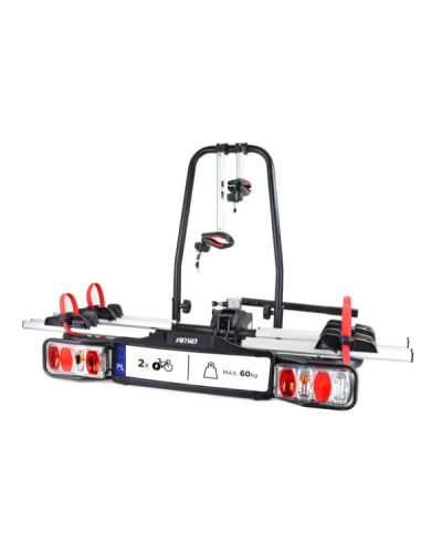 AMIO BAGAŻNIK NA HAK DO MAX 2 ROWERÓW NA ROWERY ELEKTRYCZNE - DO 60 KG