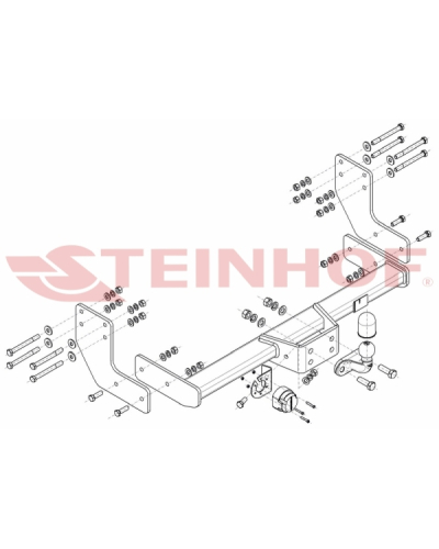 STEINHOF HAK HOLOWNICZY VW CRAFTER II 16-