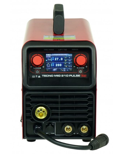 IDEAL PÓŁAUTOMAT SPAWALNICZY TECNO MIG 210 PULSE LCD MIG/TIG/MMA SYNERGIC ALU