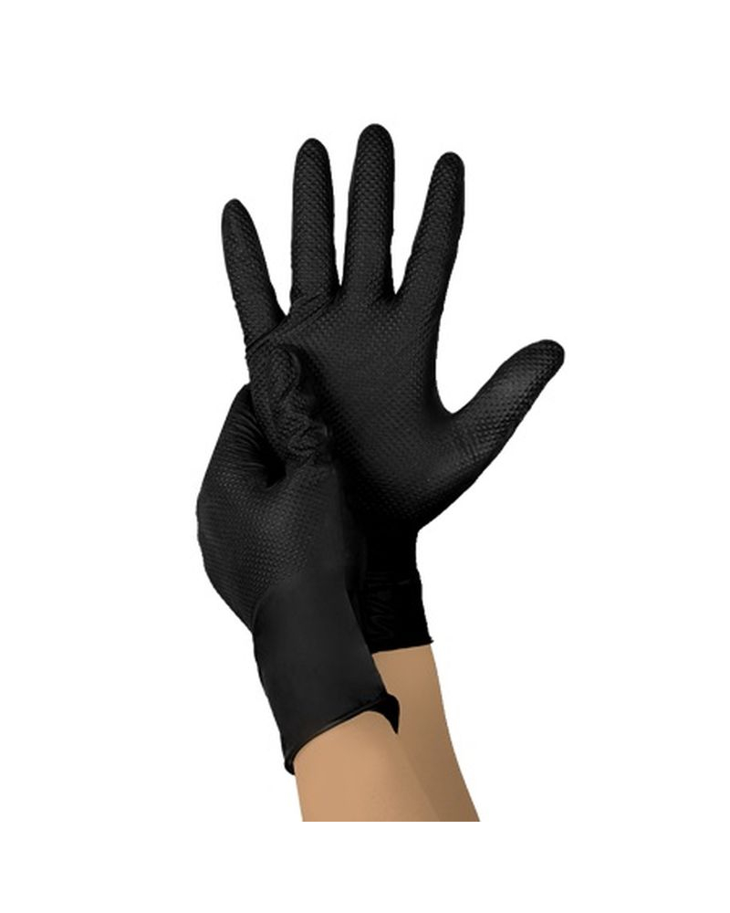 MAGNETI MARELLI RĘKAWICE NITRYLOWE CZARNE L 100 SZT.