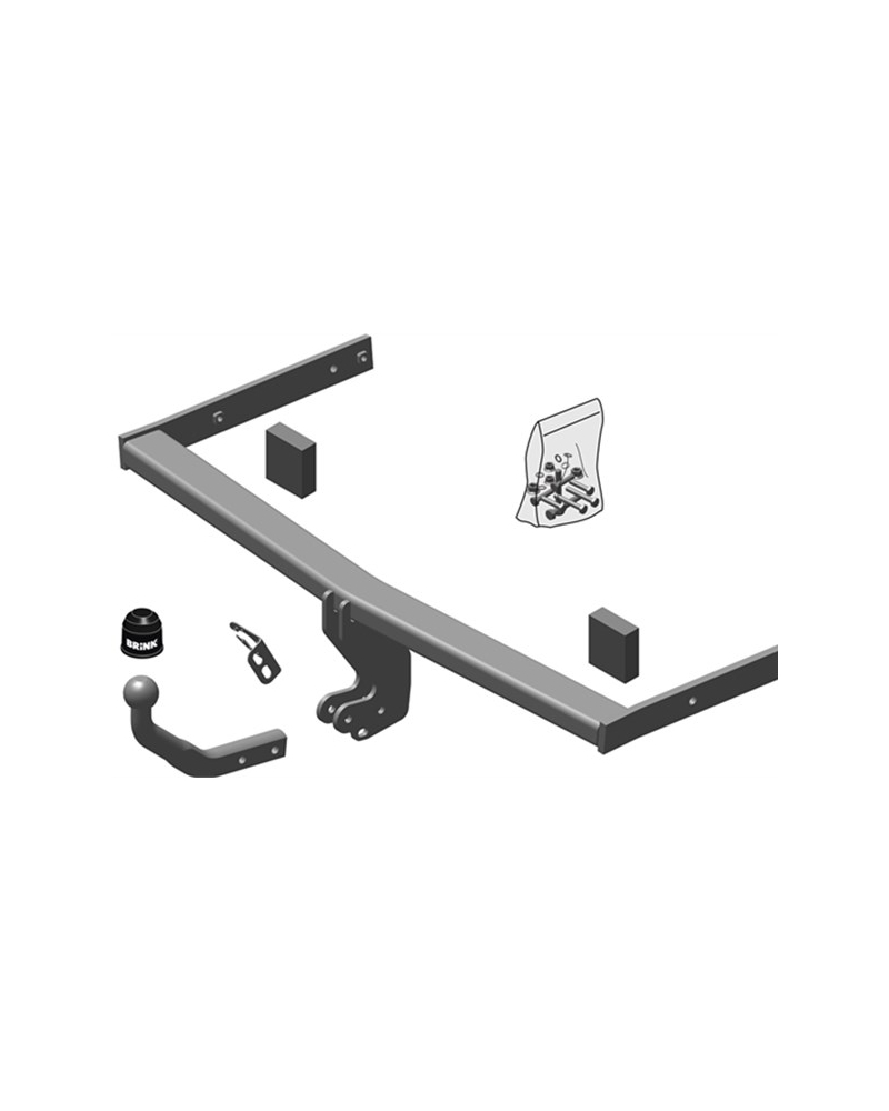 BRINK HAK HOLOWNICZY SKODA OCTAVIA II (1Z3) 04-