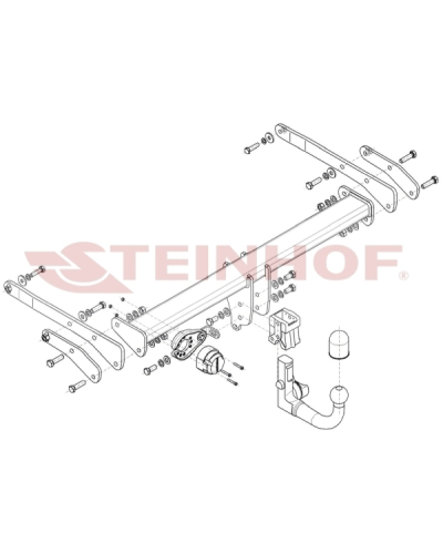 STEINHOF HAK HOLOWNICZY AUDI Q5 02/2017-