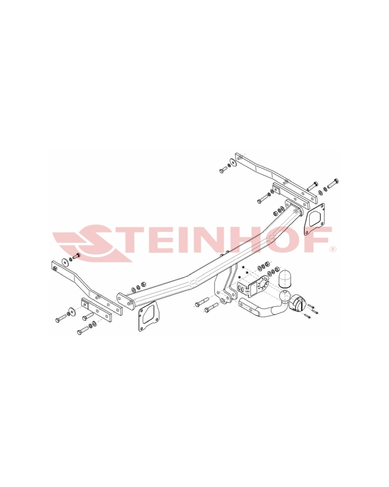 STEINHOF HAK HOLOWNICZY RENAULT MEGANE III (5D) 11/2008-