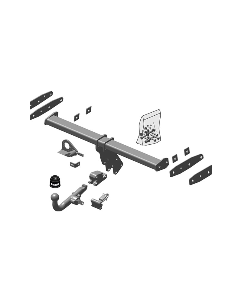 BRINK HAK HOLOWNICZY VOLVO XC60 (156) 08-