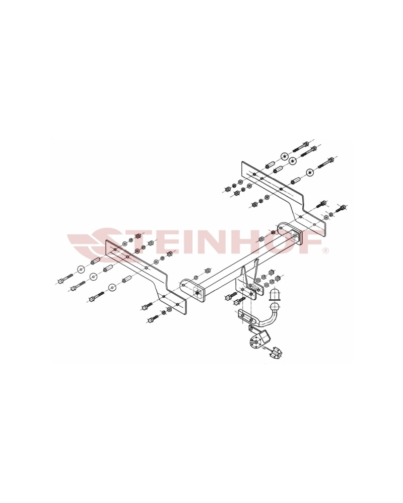 STEINHOF HAK HOLOWNICZY FORD MONDEO KOMBI, 2000-