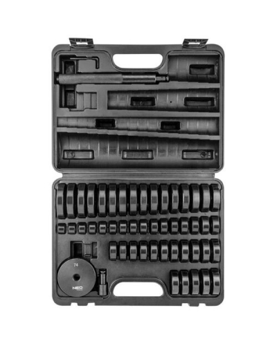 NEO Tools ZESTAW DO OSADZANIA ŁOŻYSK, USZCZELNIACZY I ŁĄCZNIKOW GUMOWYCH - ZESTAW 51 SZT.