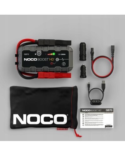 NOCO URZĄDZENIE ROZRUCHOWE 12V ROZRUCH: 2000A