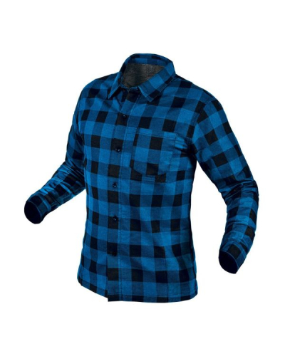 NEO TOOLS KOSZULA FLANELOWA GRANATOWA ROZMIAR S