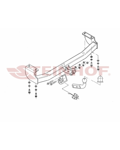 STEINHOF HAK HOLOWNICZY SUZUKI VITARA GRAND (3/5D)98-2005
