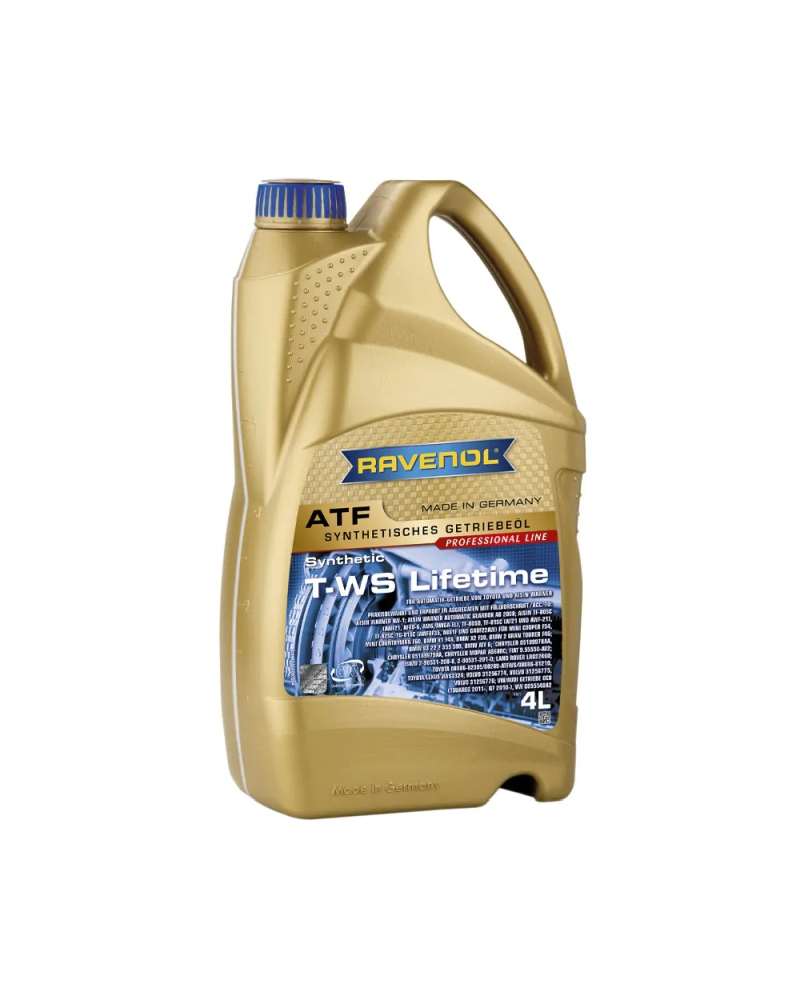 RAVENOL OLEJ ATF T-WS LIFETIME 4L CHRYSLER/VW/TOYOTA