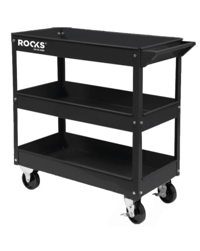 ROOKS WÓZEK SERWISOWY 3 PÓŁKI, 130 KG