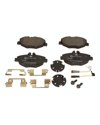 ATE KLOCKI HAMULCOWE MERCEDES PRZÓD W211 02- 220-270CDI