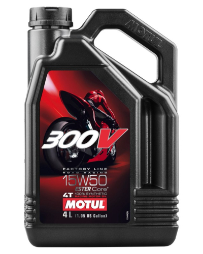 MOTUL OLEJ 15W50 4L 300V 4T FL/ MOTOCYKLE