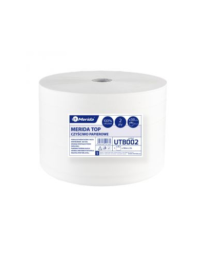 MERIDA CZYŚCIWO PAPIEROWE TOP BIAŁE ŚR. 1 SZT.