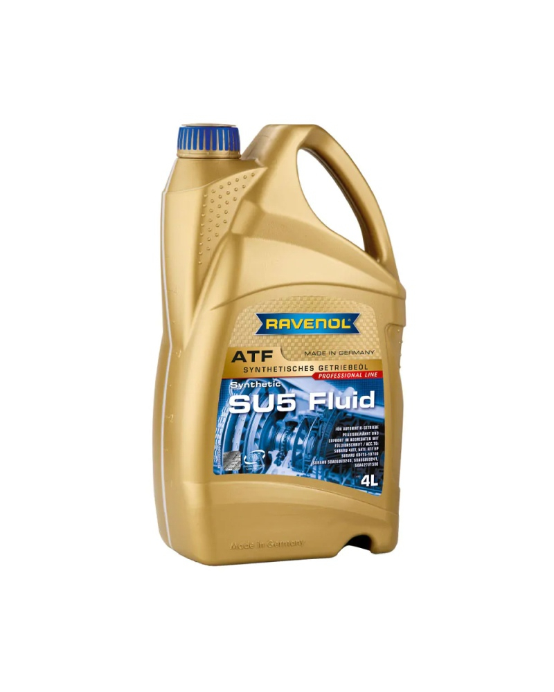 RAVENOL OLEJ ATF SU5 FLUID 4L SUBARU CZERWONY/ PRZEKŁADNIOWY