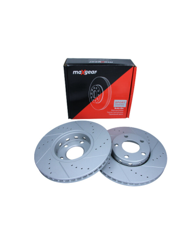 MAXGEAR TARCZA HAM. VW P. A100/A4/A6/ PASSAT 96-/A8 99- 288X25 NAWIERCANA I NACINANA, Z POWŁOKĄ ANTYKOROZYJNĄ