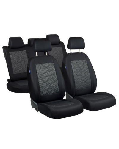 KRUSZMAR II POKROWCE SAMOCHODOWE NA SIEDZENIE UNIWERSALNE - MAŁE TRÓJKĄTY 3D - KOMPLET L