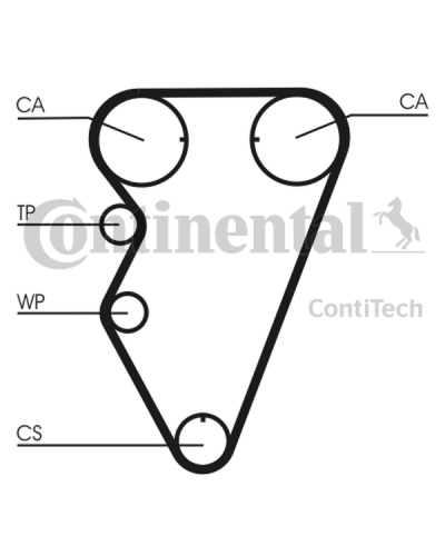 CONTITECH ZESTAW ROZRZĄDU ROVER 214 1,4-1,6 95-