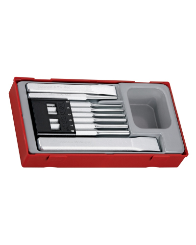 Teng Tools 9-ELEMENTOWY ZESTAW PRZECINAKÓW, WYBIJAKÓW, PUNKTAKÓW TENG TOOLS TTPC09