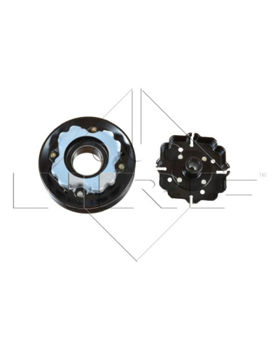 NRF SPRZĘGŁO KOMPRESORA KLIMATYZACJI DENSO 6SEU12C 4PK/110MM 12V AUDI A4/A6 2.5TDI  97-