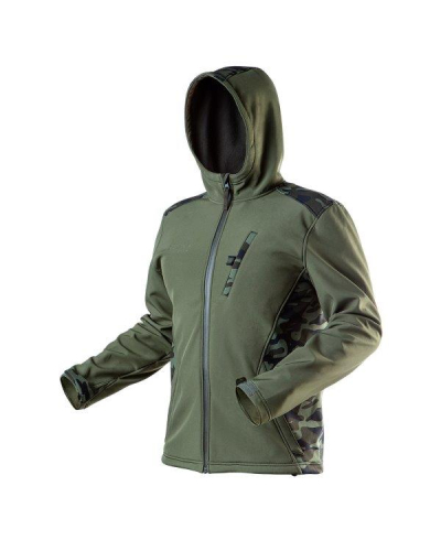 NEO TOOLS KURTKA SOFTSHELL CAMO, ROZMIAR M