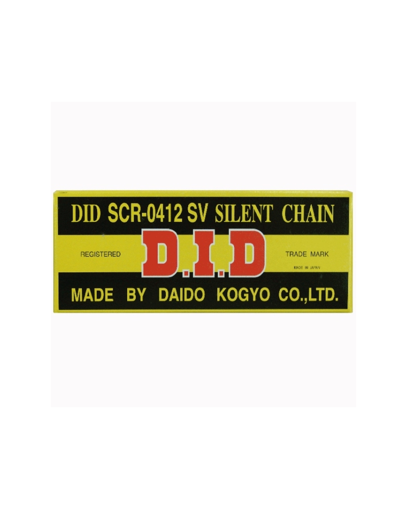 D.I.D ŁAŃCUCH ROZRZĄDU MOTO DID SCR0412SV (ZAKUTY)