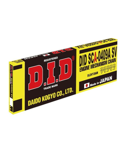 D.I.D ŁAŃCUCH ROZRZĄDU MOTO DID SCA0409SV (ZAKUTY)
