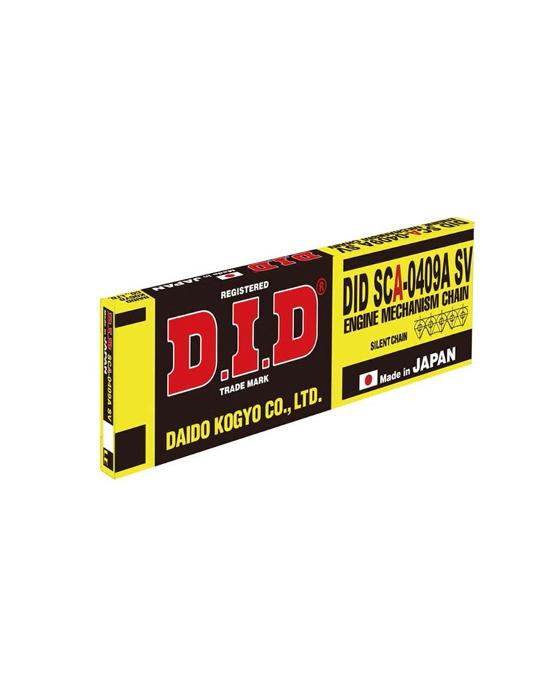 D.I.D ŁAŃCUCH ROZRZĄDU MOTO DID SCA0409SV (ROZKUTY+OGNIWO)