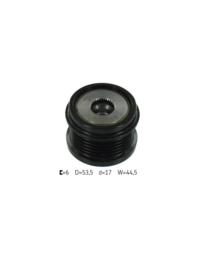 SKF KOŁO PASOWE ALTERNATORA FORD 1,4TDCI-2,0TDCI 10-