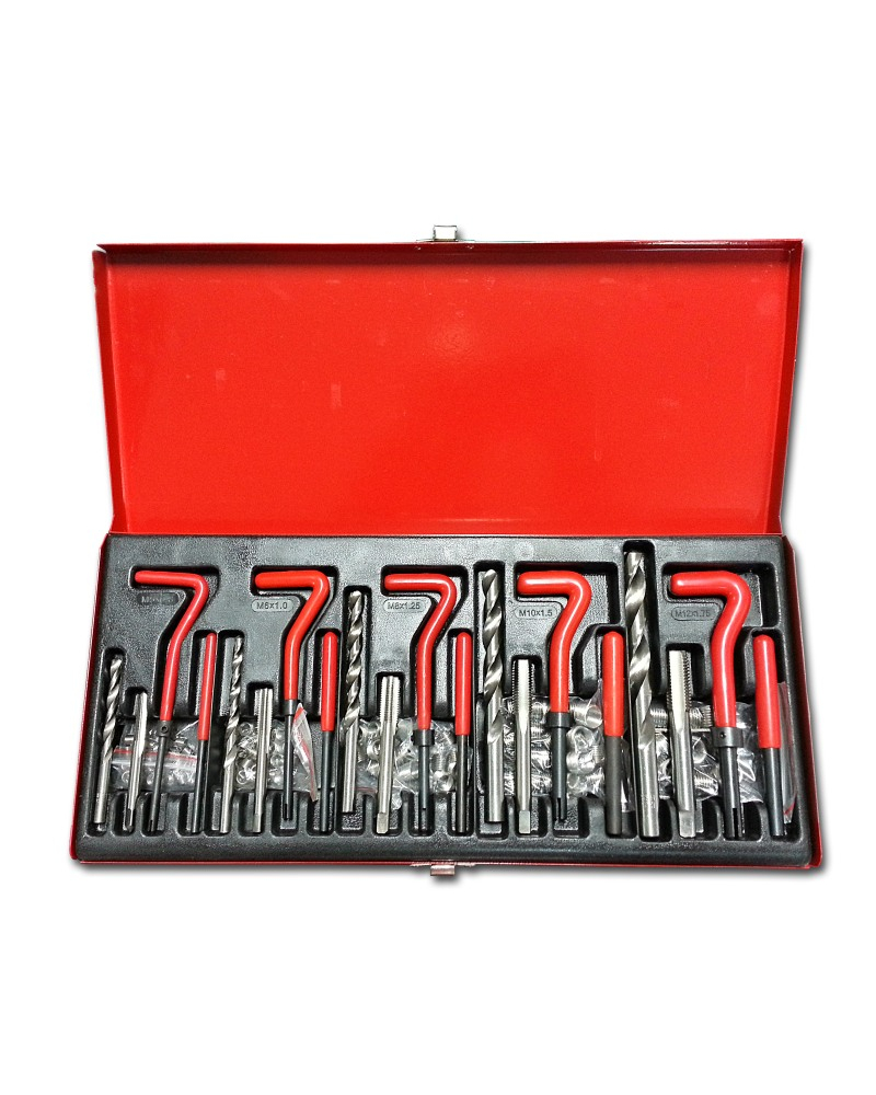 KB ZESTAW DO NAPRAWY GWINTÓW M5, M6, M8, M10, M12