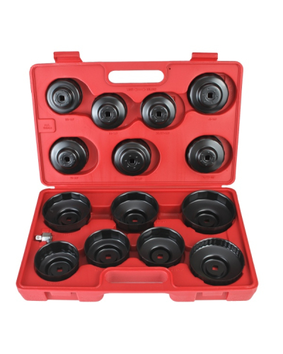 ROOKS KLUCZE DO FILTRA OLEJU 15 SZT KIELICHOWE