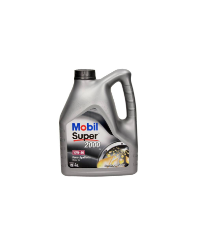 MOBIL OLEJ SUPER 10W40 4L 2000X1 SL/CF/ 501.01 505.00/ 229.1